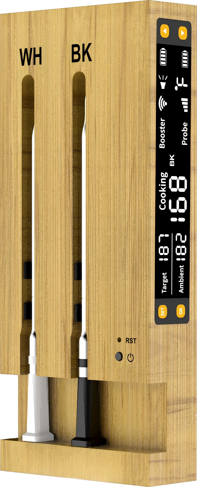 Sub-1G双探针智能温度计